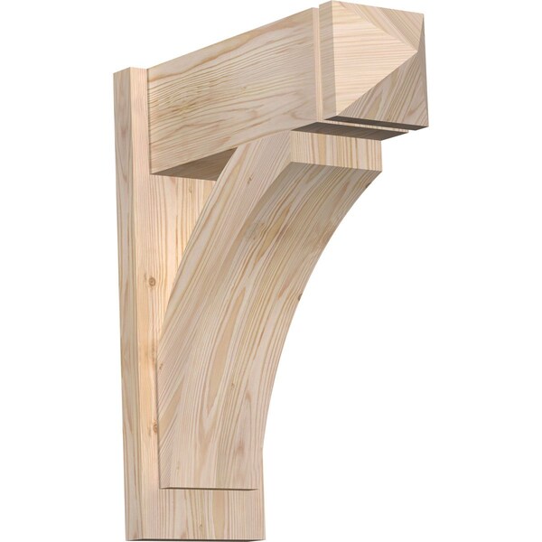 Ekena Millwork Thorton Smooth Arts and Crafts Outlooker, Douglas Fir, 7 1/2"W x 20"D x 24"H OUT08X20X24THR03SDF - main